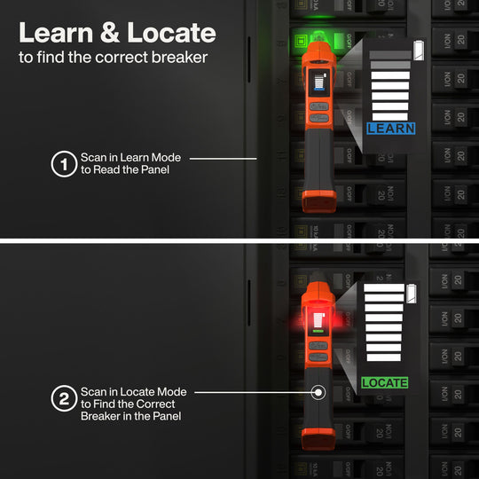 Klein Tools ET350 4-in-1 Digital Circuit Breaker Finder