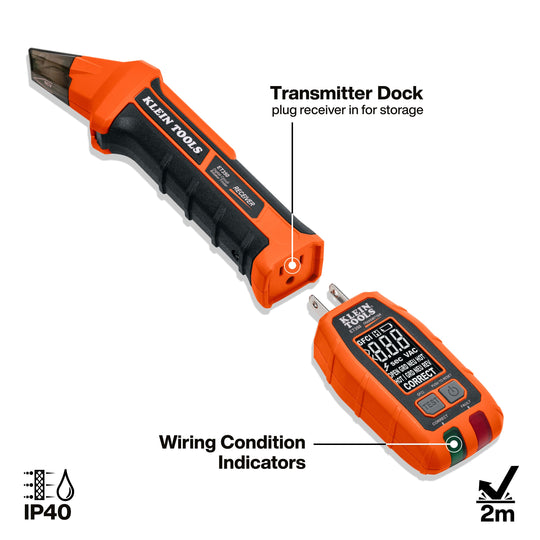 Klein Tools ET350 4-in-1 Digital Circuit Breaker Finder
