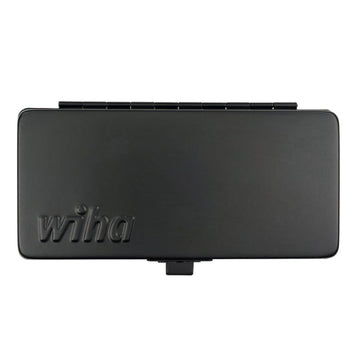 Wiha Tools 75965 Precision Micro Bit Ratchet Steel Storage Box, 65-Piece