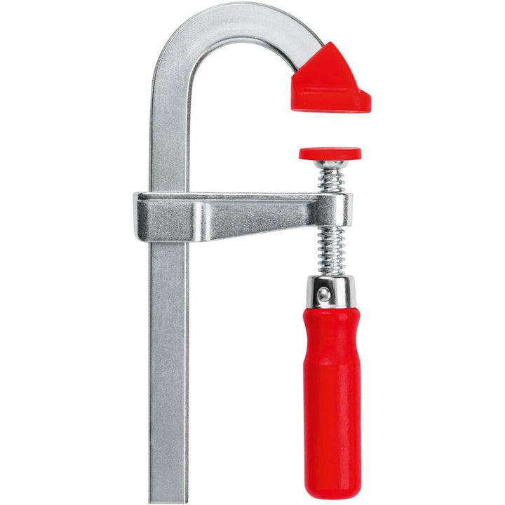 Bessey LMU2.004 Clamp, woodworking, F-style, zinc jaws, swivel pads, 2 In. x 4 In., 330 lb