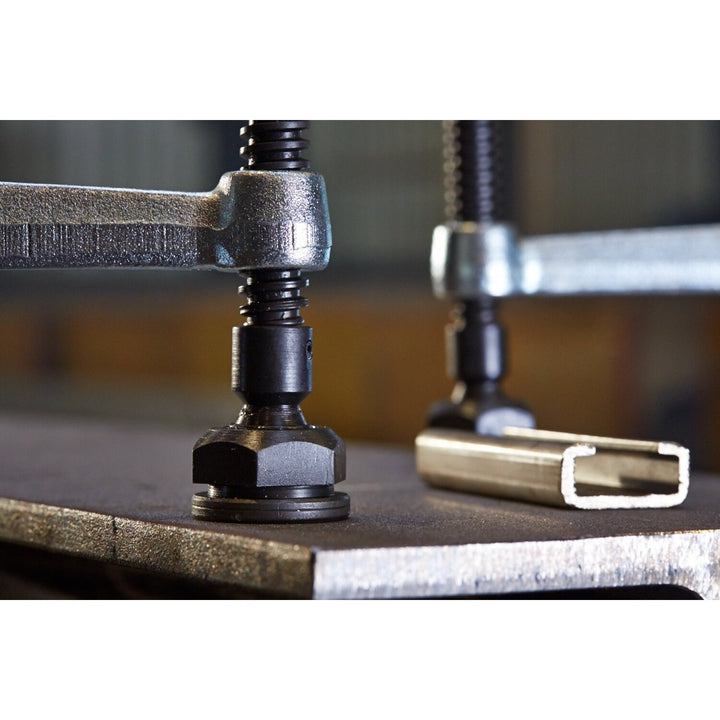 Bessey GSM60 Clamp, welding, F-style, heavy duty pad, 24 In. x 5.5 In., 2660 lb