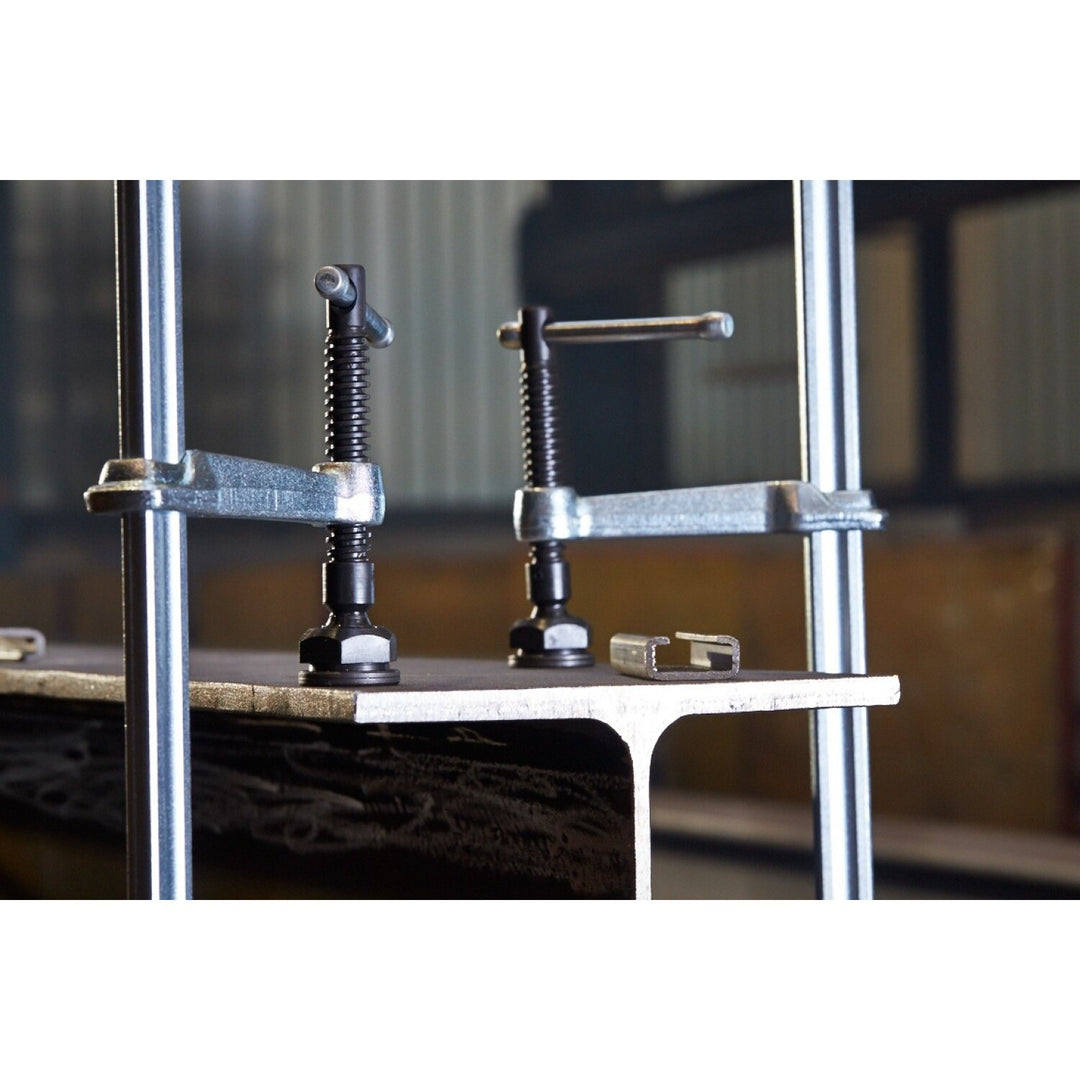 Bessey GSM60 Clamp, welding, F-style, heavy duty pad, 24 In. x 5.5 In., 2660 lb