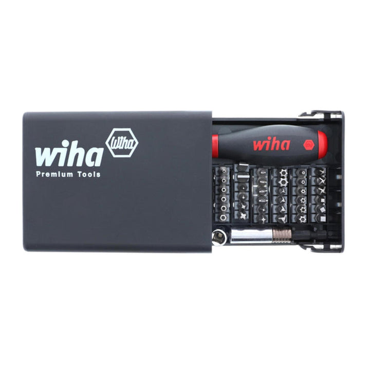 Wiha Tools 71991 Security Bits Collector Set with Locking Bit Holder, 39 Pc.