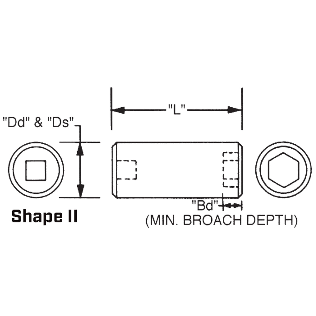 Wright Tool 2011 1/4" Drive 6 Point Standard Socket - 11/32"