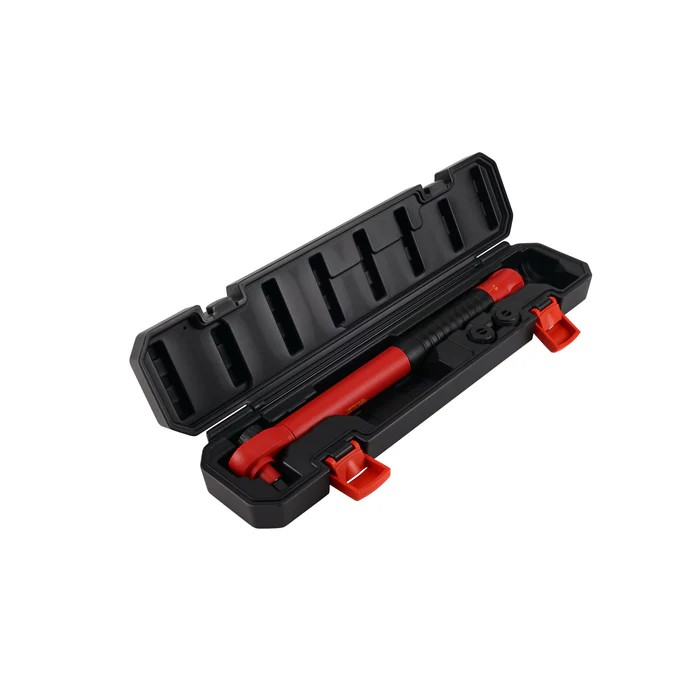 Wiha Tools 30139 Insulated Ratcheting Torque Wrench 3/8" Drive 10-50 Nm 7-36 lb-ft