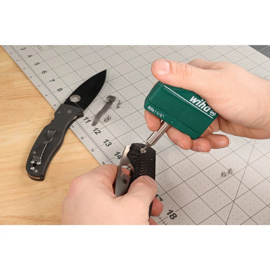 Wiha Tools 71193 EDC Knife Maintenance PokitPak, 7 Pc.