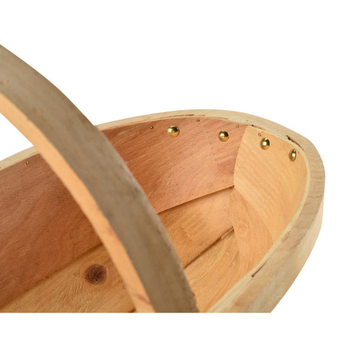 Corona GHV/TRM  Burgon & Ball® Natural FSC Wood Trug Large