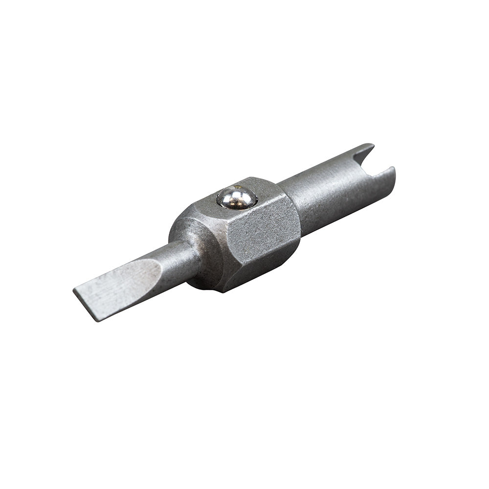 Klein Tools 13231 Replacement Bits, 1/8-Inch Slotted and Schrader®