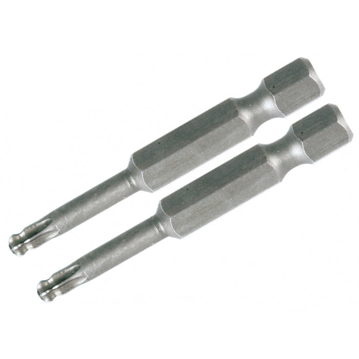 Wiha Tools 74545 TORX® Ball End Power Bit, T25 x 50 mm, 2 Pk.