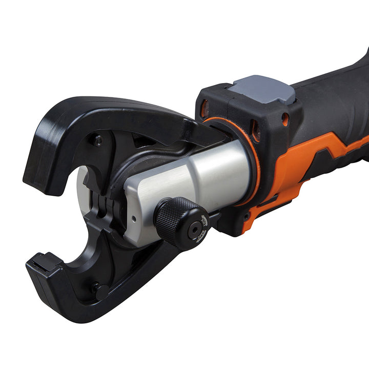 Klein Tools BAT207T23 Battery-Operated Crimper, 0+ Die Head, 2 Ah