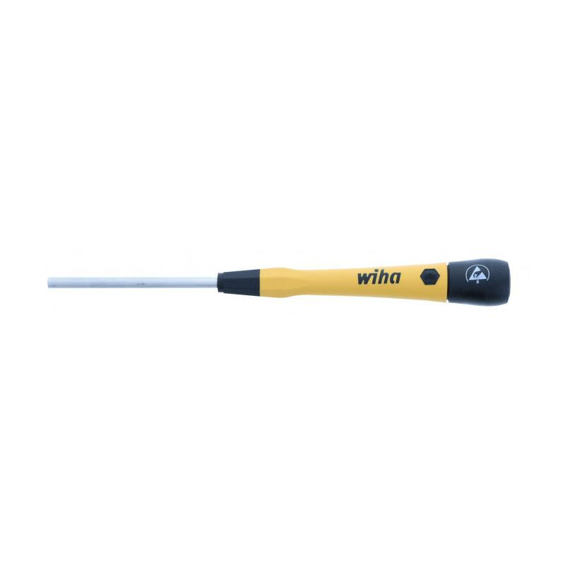 Wiha Tools 27770  ESD Safe PicoFinish Precision Screwdriver - Nutdriver 3/32" x 60mm
