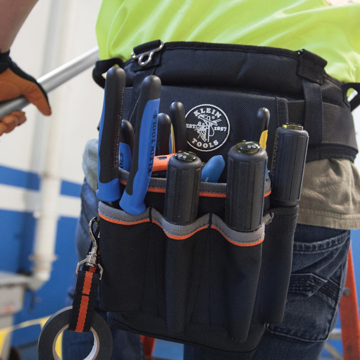 Klein Tool 5241 Tradesman Pro Tool Pouch, 6-Pocket