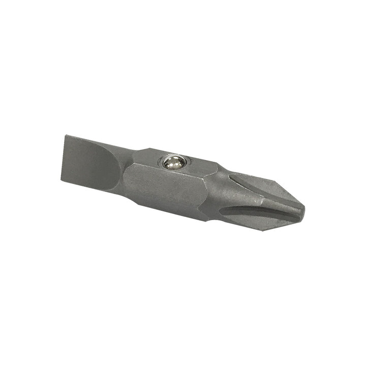 Klein Tools 32483 Bit for 11-in-1 and 10-in-1 Klein Screwdriver, #2 Phillips, 1/4-Inch Slotted
