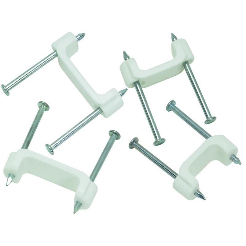 Ideal Staple, 1/2", Plastic Insul, Std, White, 50/Bag