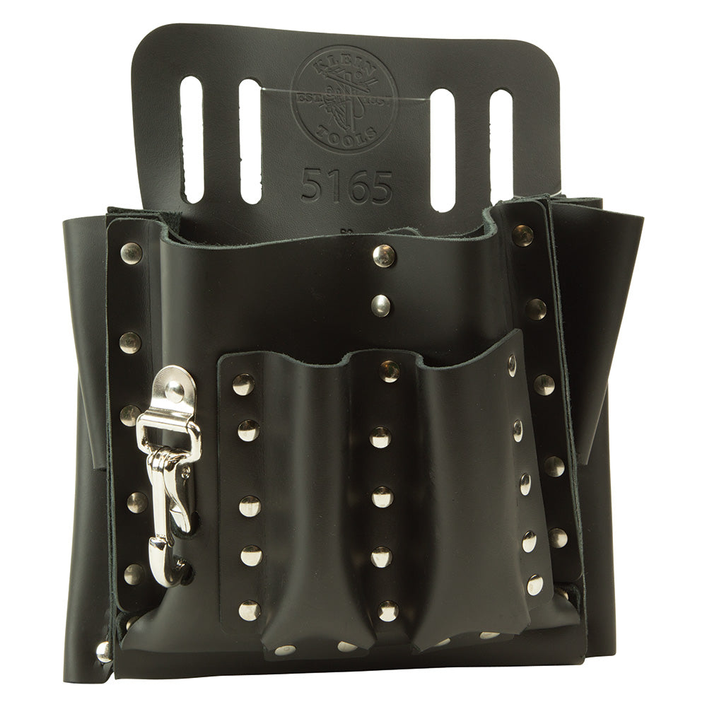 Klein Tools 5165 10 Pocket Tool Pouch Knife Snap