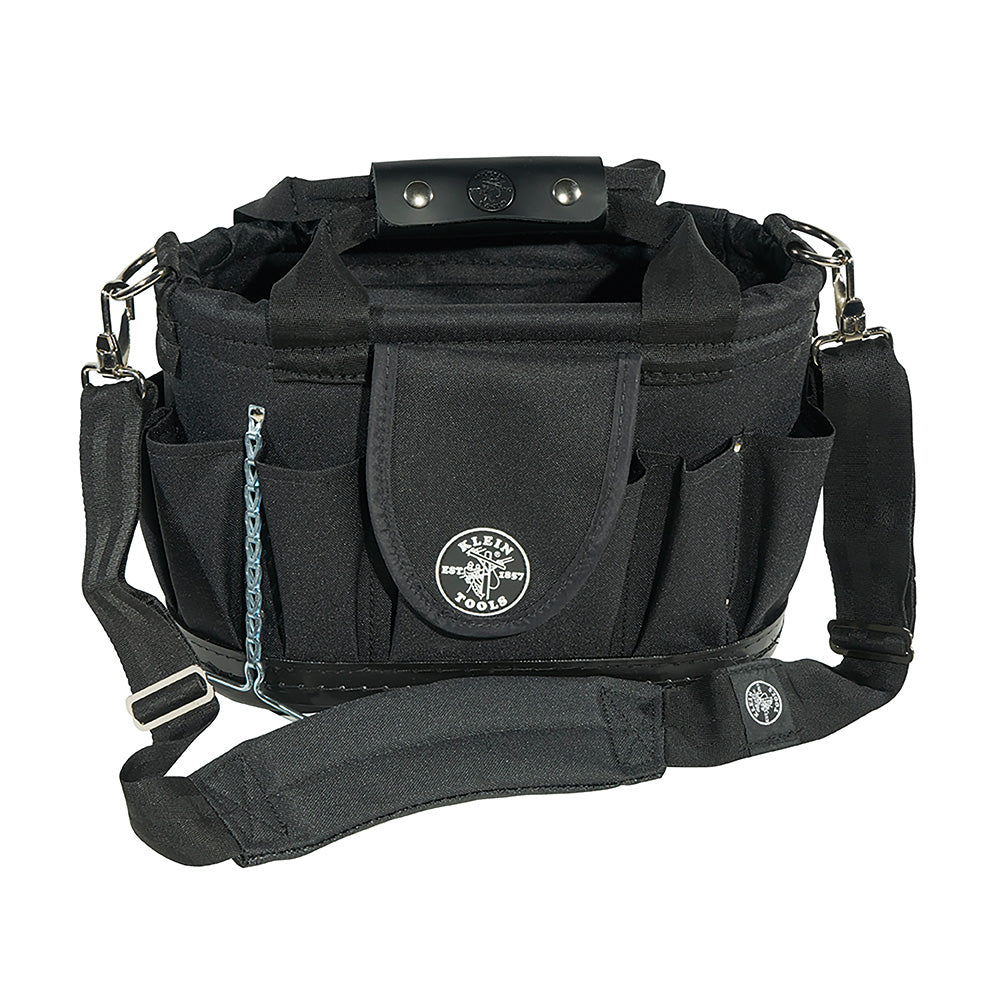 Klein Tools 58890 Tool Tote with 17 Pockets and Shoulder Strap