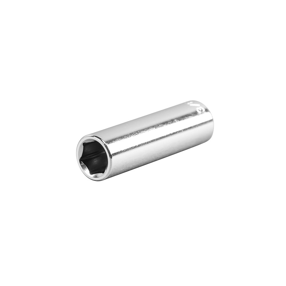 Klein Tools 65613 11/32'' Deep 6-Point Socket, 1/4'' Drive